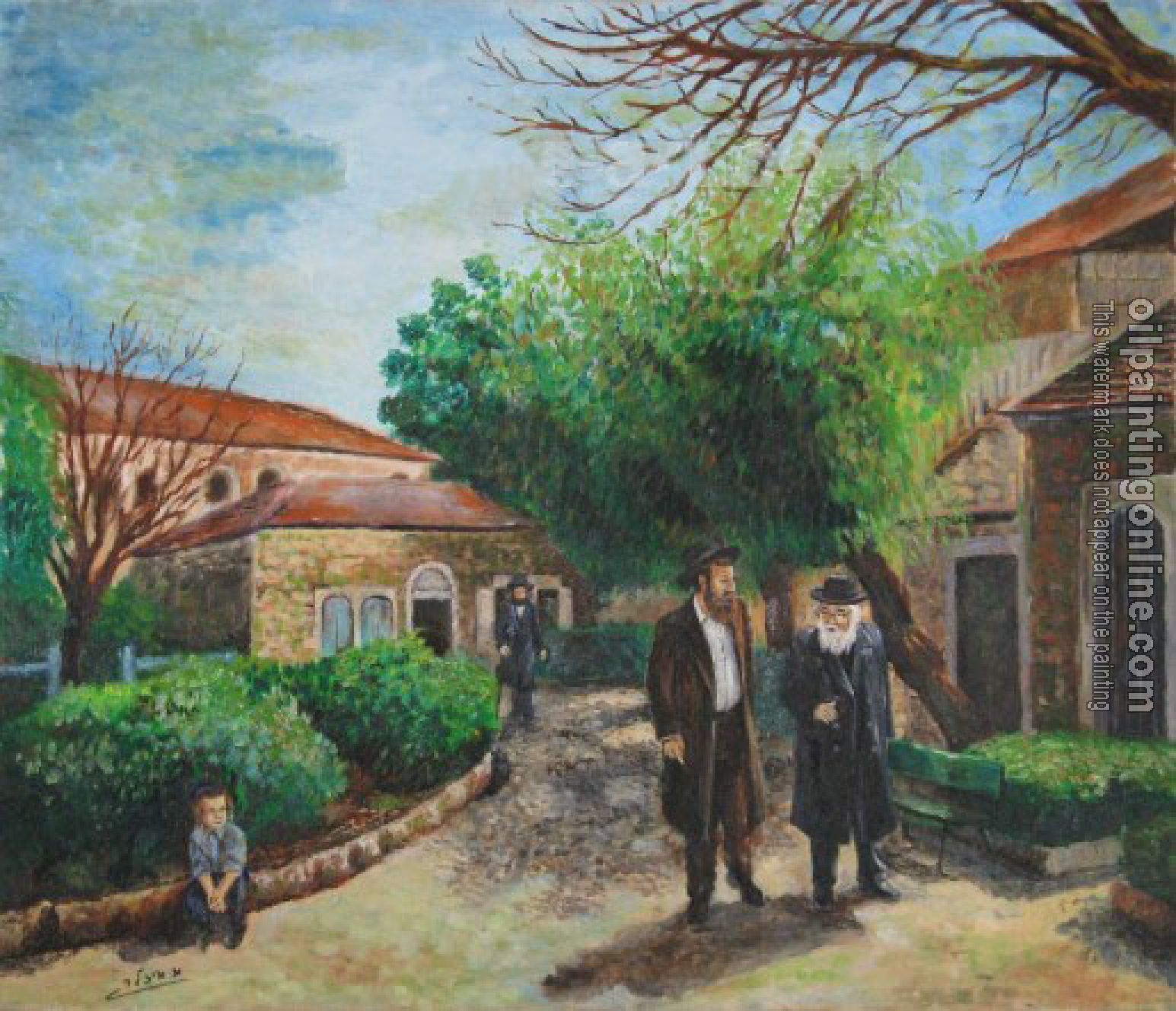 Oil Painting Reproduction - Jewish art